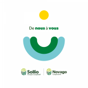 Novago Coopérative  et Sollio Groupe Coopératif viennent en aide à la communauté avec des produits de chez nous