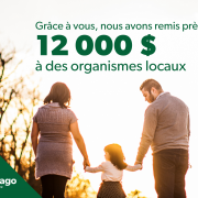 Novago Coopérative remet près de 12 000$ à des organismes locaux